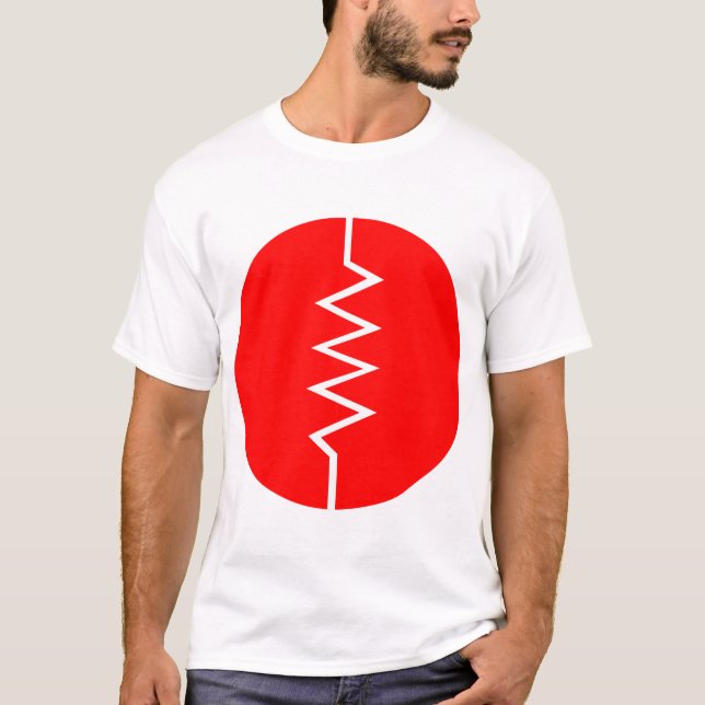 Resistor Symbol - Circled T-Shirt (Front)