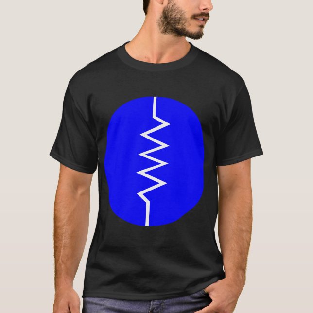 Resistor Symbol - Circled T-Shirt (Front)