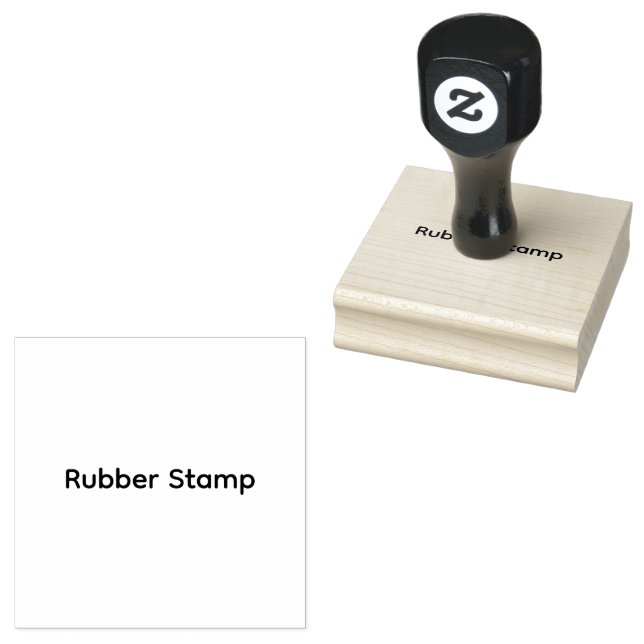 Resize 2.5" x 2.5" Self Inking Rubber Stamp (Stamped)