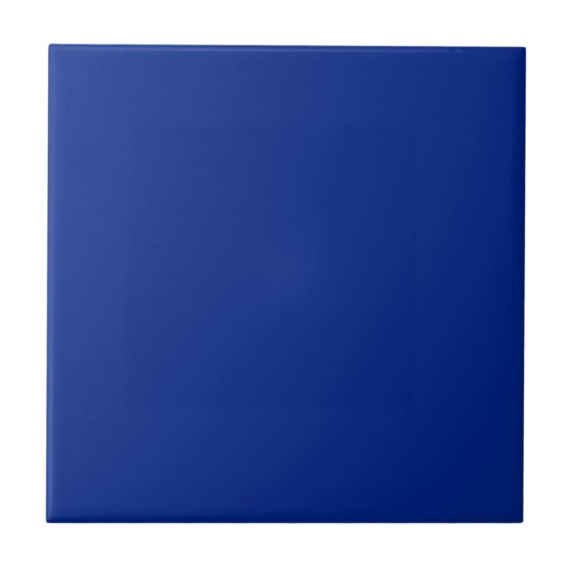 Resolution Blue Solid Color Tile (Front)