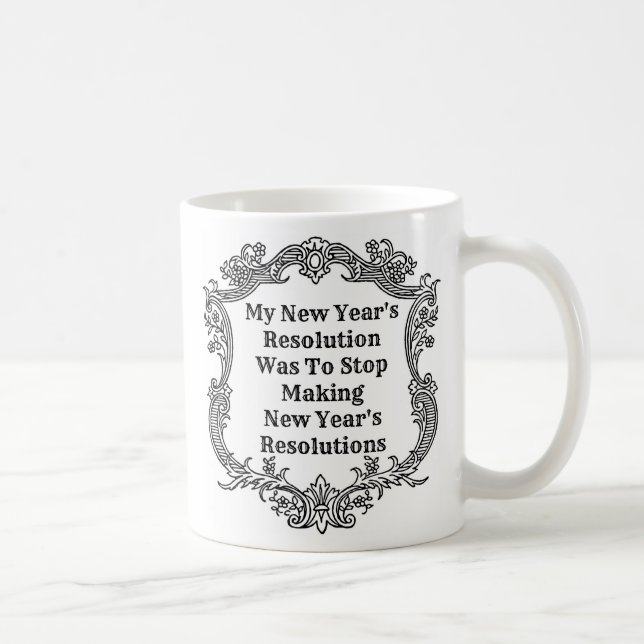 Résolution du Nouvel An - Un Mug MisterP (Droite)