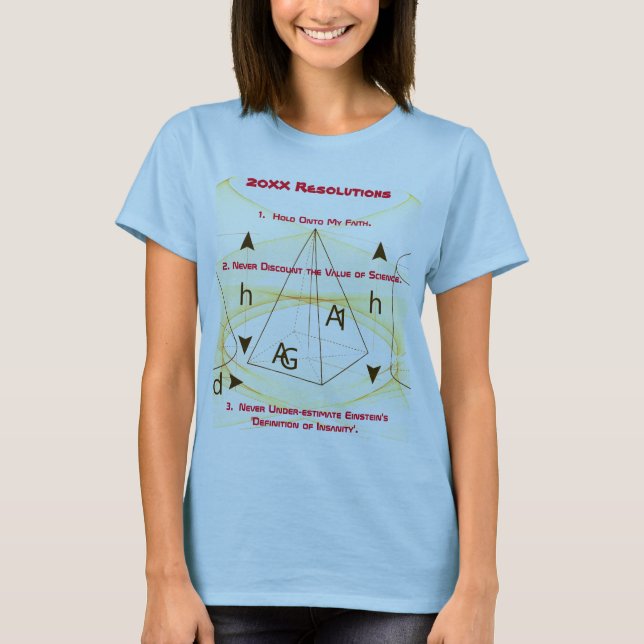 Resolutions New Year  T-Shirt (Front)