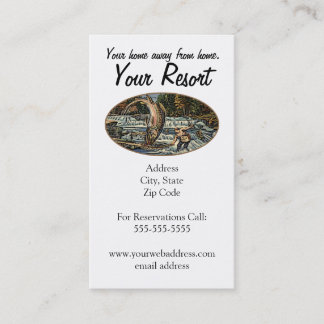 Resort Customize Business Card
