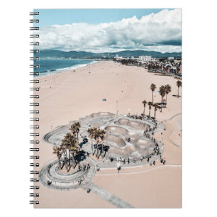 Resort near seashore notebook