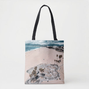 Resort near seashore tote bag
