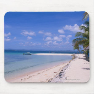 Resort on the beach mouse pad