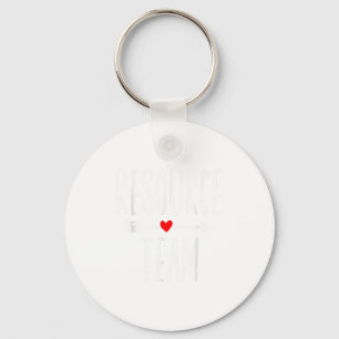 Resource Team Special Education Teacher For Women Keychain