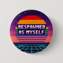 Respawned As Myself Pride Pixel Button