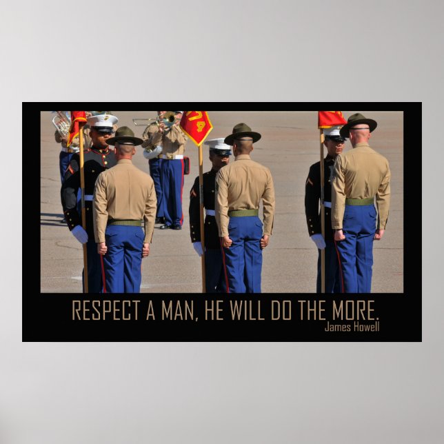 Respect A Man Poster (Front)