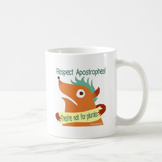 Respect Apostrophes -- mugs (Right)