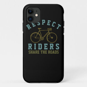 respect bike riders iPhone 11 case