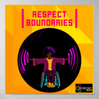 Respect Boundaries Poster