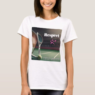 RESPECT Coco Gauff , tennispassion, tennisfanatic, T-Shirt