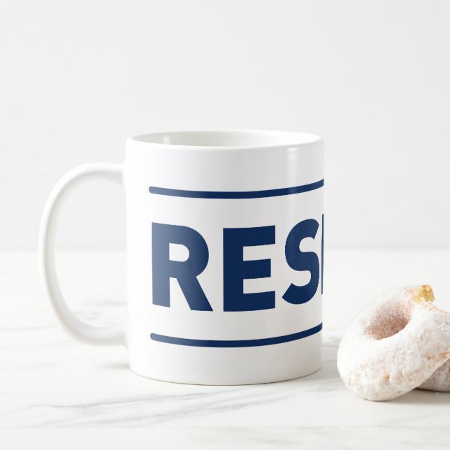 Respect Coffee Mug (With Donut)