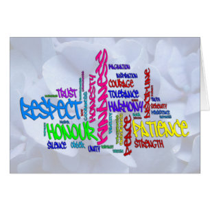 Respect, gentillesse, confiance… Art de mot de