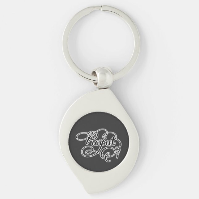 Respect Keychain (Front)