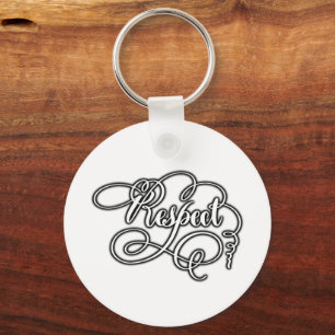 respect keychain