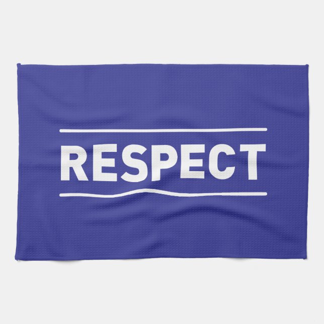 Respect Kitchen Towel (Horizontal)
