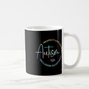 Respect Love Support Autism Awareness Month Women  Coffee Mug