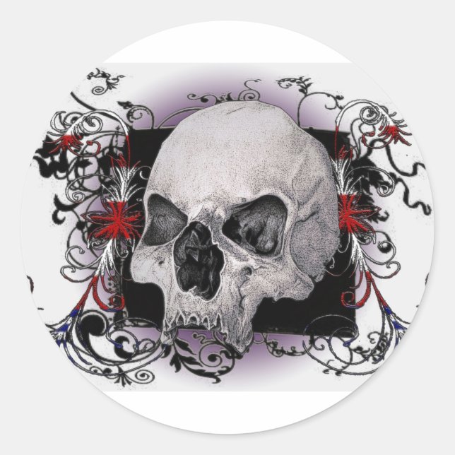 Respect Our Fallen Classic Round Sticker (Front)