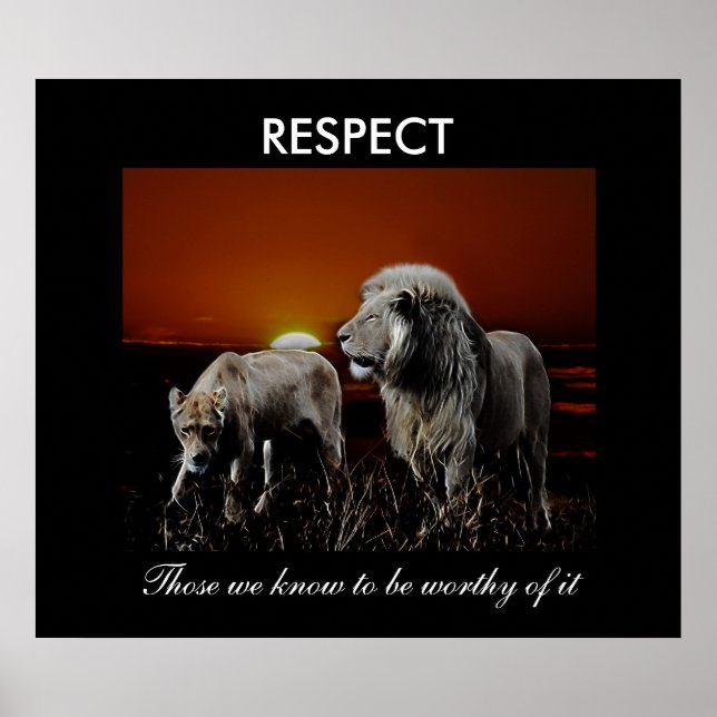 Respect Poster (Front)
