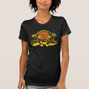 Respect Slam Diego San Diego Souvenirs T-Shirt