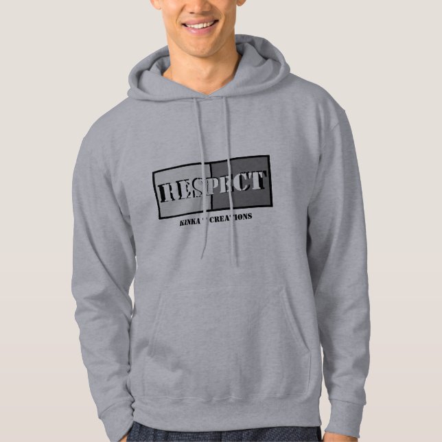 Respect Sweat - shirt à capuche (Devant)