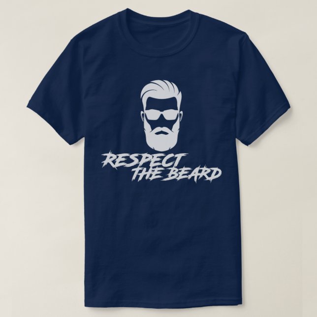 Respect the Beard 21 T-Shirt (Design Front)