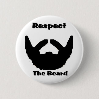 respect the beard 2 inch round button