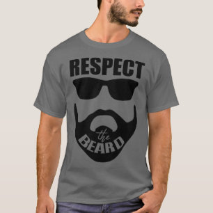 Respect the Beard Adult Mens Respect the Beard S T-Shirt