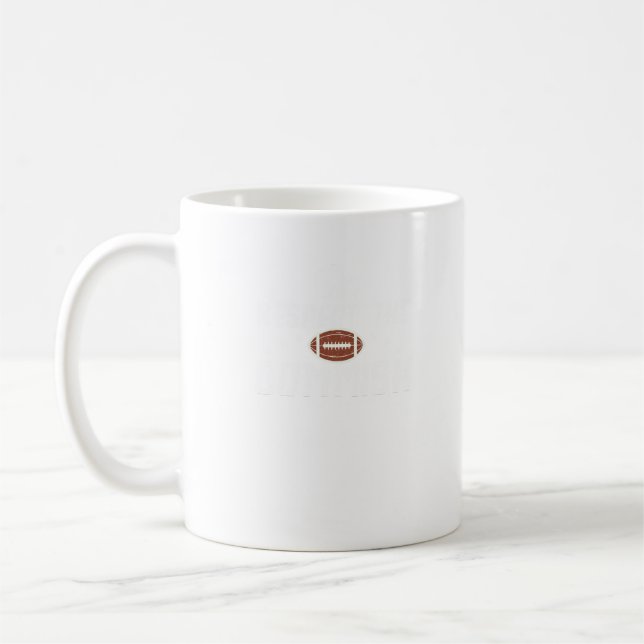 Respect the Commish Fantasy Football Commissioner Coffee Mug (Left)