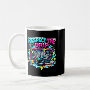 Respect The Drip Hockey Ice Cream Pastel Youth N Coffee Mug