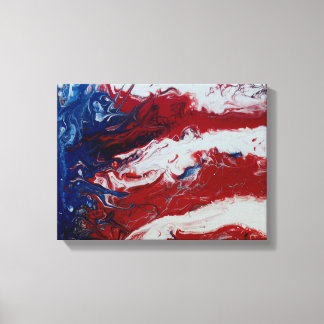 Respect The Flag Canvas Print