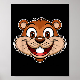 Respect The Groundhog Day Ground Hog Animal Costum Poster
