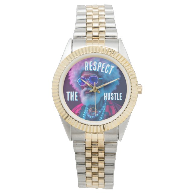 Respect the hustle  watch (Front)