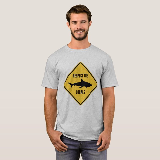 Respect The Locals T-Shirt (Front Full)