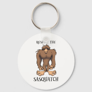 RESPECT THE SASQUATCH KEYCHAIN