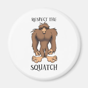 RESPECT THE SQUATCH MAGNET