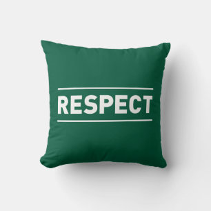 Respect Throw Pillow