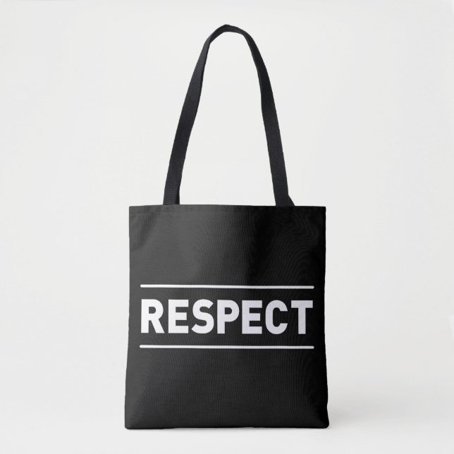 Respect Tote Bag (Front)