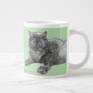 Respect Your Cat by RoseWrites  Large Coffee Mug