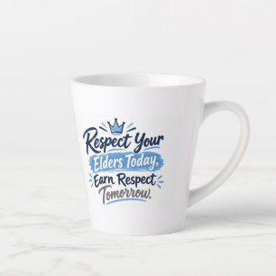 Respect Your Elders Mug   Grandparent Gift Mug