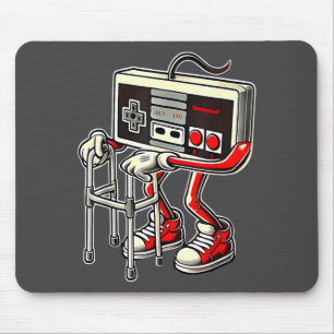 Respect Your Elders Retro Gaming Funny Gamer Contr Mouse Pad