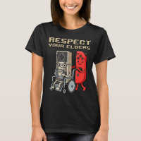 Respect Your Elders Retro Gaming Funny Gamer Contr