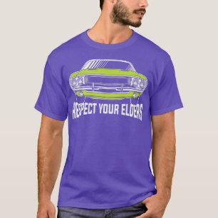 Respect Your Elders Retro Vintage Funny Quotes T-Shirt