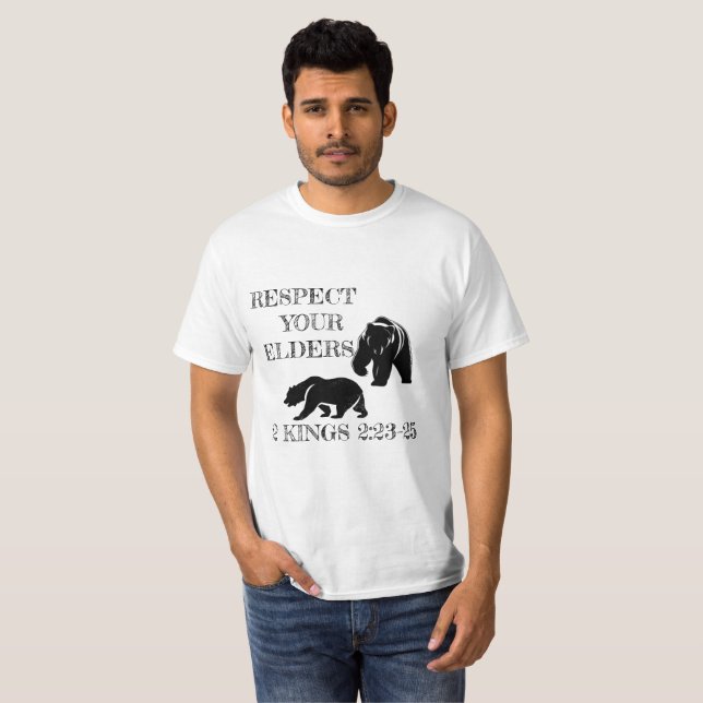 Respect Your Elders T-Shirt (Front Full)