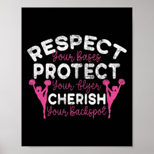 Respect Your Ses Cheerleader - Cheerleading Girl G Poster