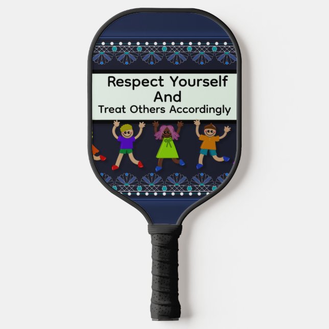 Respect Yourself Pickleball Paddle (Front)