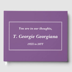 Respectable & Conservative Memories Guestbook