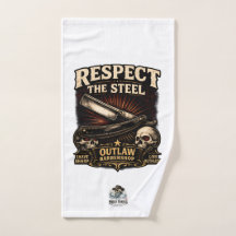 Respectez l'Acier Serviette droite